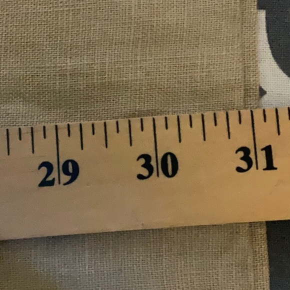 Lauren Ralph Lauren Women’s Tan Lined Linen 100% Linen Wide Leg Trousers Size 14 - Picture 12 of 14